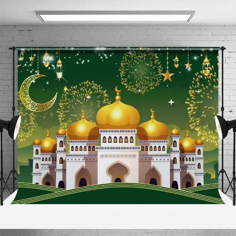 Ramadan Mubarak Islamic New Year Decorations Backdrop - Aperturee