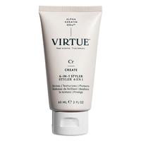 VIRTUE 6-in-1 Hair Styler, Styling Cream with Heat Protection, Safe for All Hair Types, Color Safe | Haircare Cream