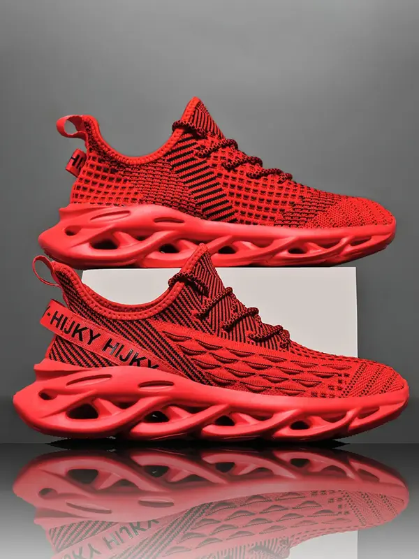 Men's Casual Plain Mesh Lightweight Running Athletic Shoes for Summer, Boy Sporty Versatile Soft Sneakers for Men, Walking Sh...