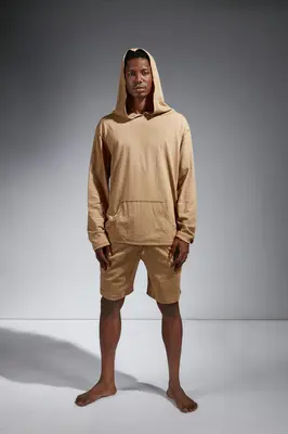 SHAVASANA HOODIE - COTTON | Color: MOKA | Size: L