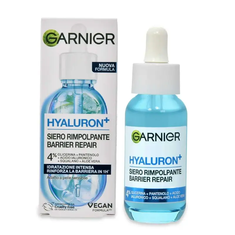 Garnier Skin Active Siero Hyaluronic Aloe Rimpolpante 30 Ml