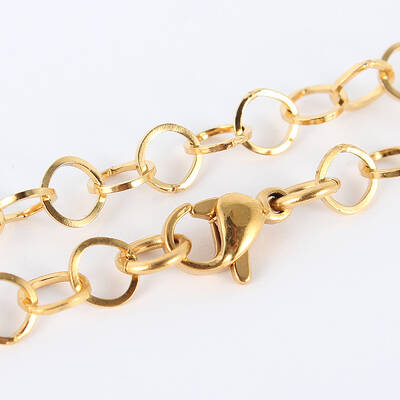 304 Stainless Steel Cable Chain Necklaces