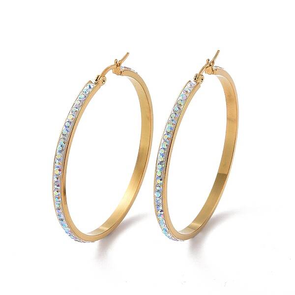 304 Stainless Steel Hoop Earrings