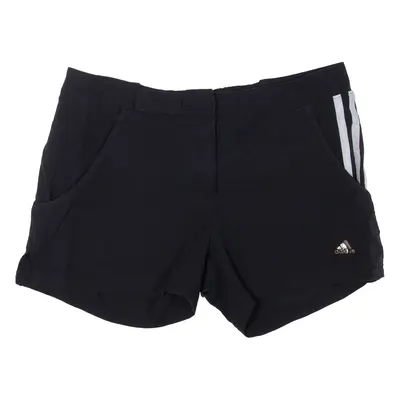 ADIDAS Womens Sports Shorts Black UK 10 W30