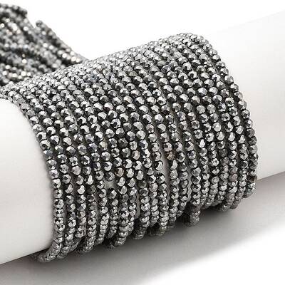 Electroplate Glass Beads Strands