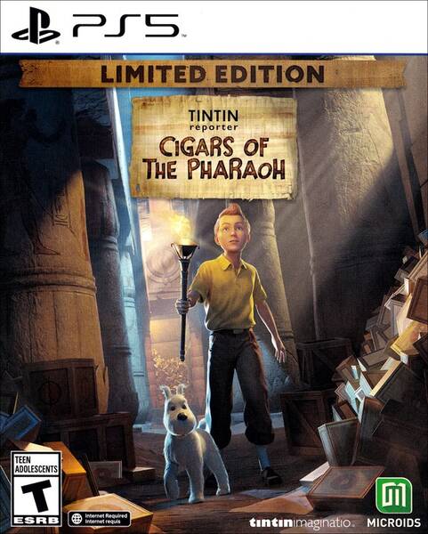 Tintin Reporter: Cigars of the Pharoah - Limited Edition