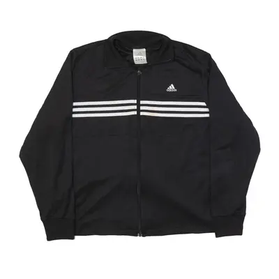 ADIDAS Track Jacket Black Womens UK 22