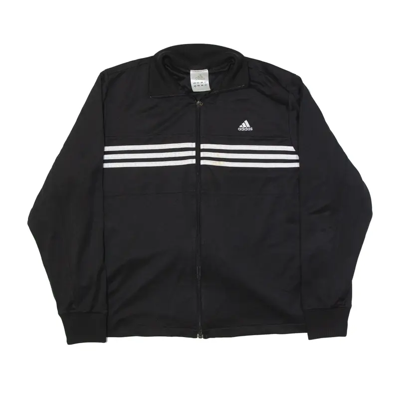 ADIDAS Track Jacket Black Womens UK 22
