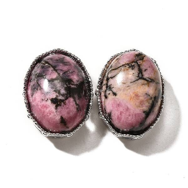 Natural Rhodonite Multi-Strand Links