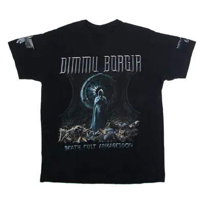 DIMMU BORGIR Death Cult Armageddon Mens Band T-Shirt Black Crew Neck L