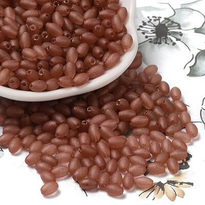 Transparent Colours Glass Round Beads