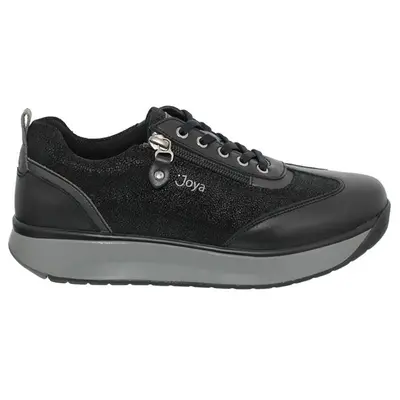 Joya Laura II Leather Textile Women's Lace Up Shoes - Black - Size:US 8 Women