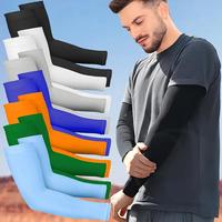 Compression Arm Sleeves, 7 Pairs Cooling Sun Protection Sports Arm Sleeves, Elastic Arm Sleeves for Men & Women, Sports & Out...