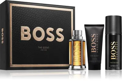 Hugo boss The Scent gift set EDT 100ml, deo spray 150ml and shower gel 100ml