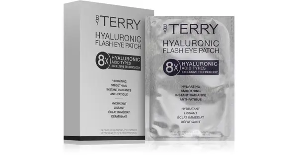 By Terry Hyaluronic Flash Set firming gel patches for the eye contour with hyaluronic acid 5×8 pieces