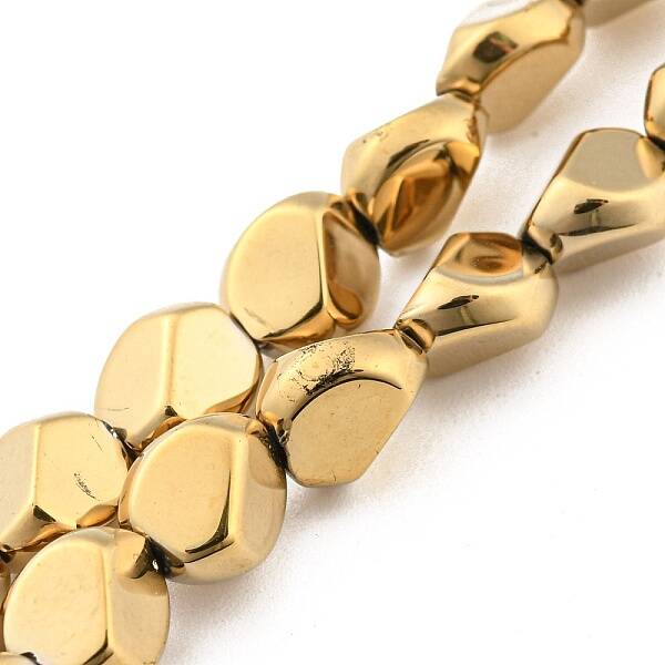 Full Plated Electroplate Glass Beads Strands