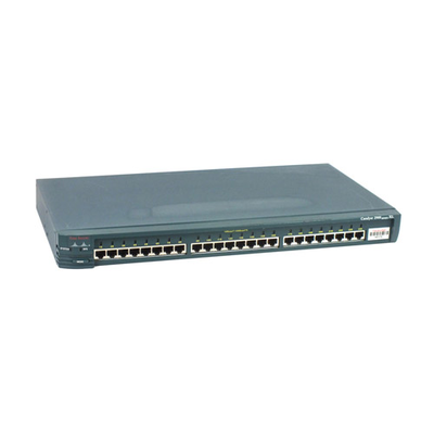 Cisco WS-C2924-XL-A | Catalyst 2900 Series 2924 XL 24 x RJ-45 Ports 10/100Base-TX Layer 2 Managed 1U Rack-mountable Fast Ethe...