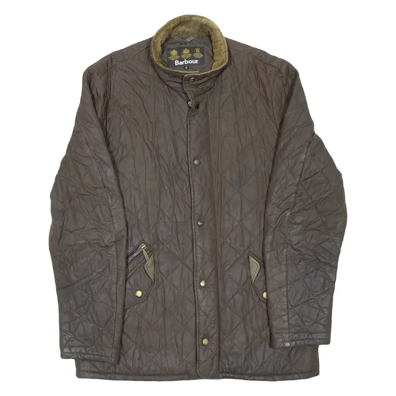 BARBOUR Mens Quilted Jacket Green M