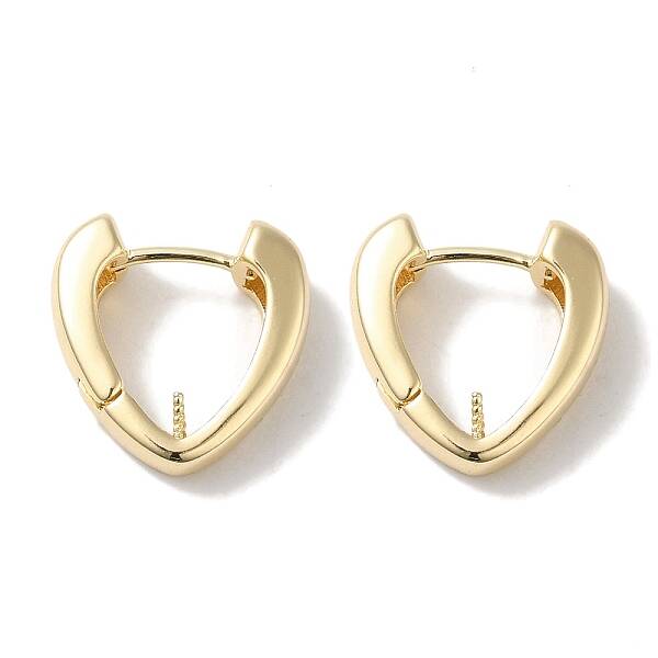 Brass Stud Earring Findings