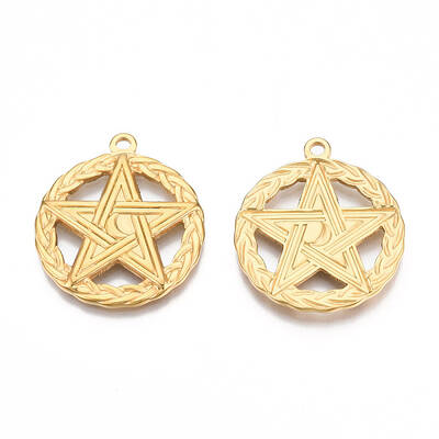 Ion Plating(IP) 201 Stainless Steel Pendants