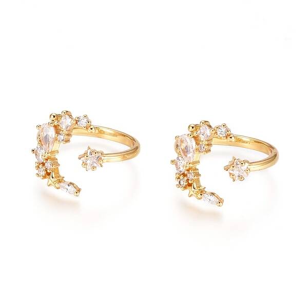 Adjustable Brass Finger Rings