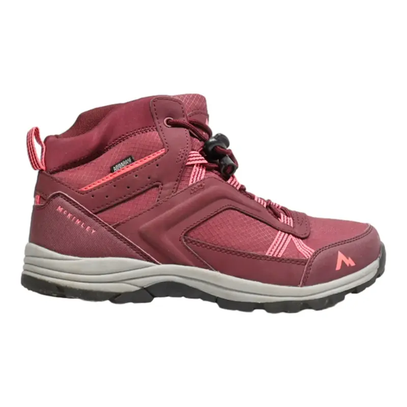 MC KINLEY Hiking Boots Purple Synthetic Girls UK 4