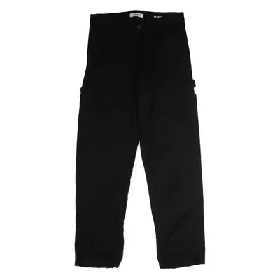 CARHARTT WIP Pierce Carpenter Womens Canvas Trousers Black Boyfriend W30 L28