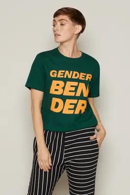 Gender Bender T-Shirt (Green) | size: XS