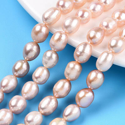 Natural Cultured Freshwater Pearl Beads Strands