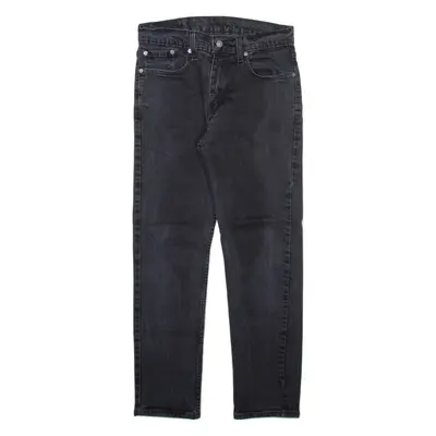 LEVI'S 502 Jeans Mens Grey Regular Tapered W28 L27