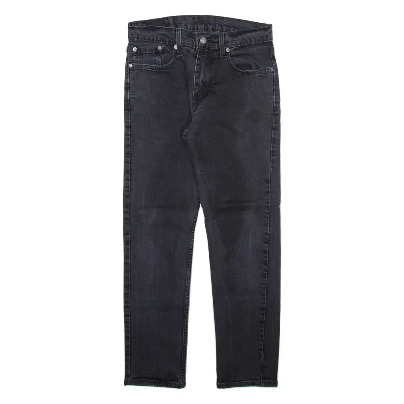 LEVI'S 502 Jeans Mens Grey Regular Tapered W28 L27