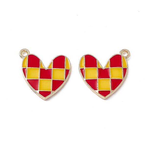 Alloy Enamel Pendants
