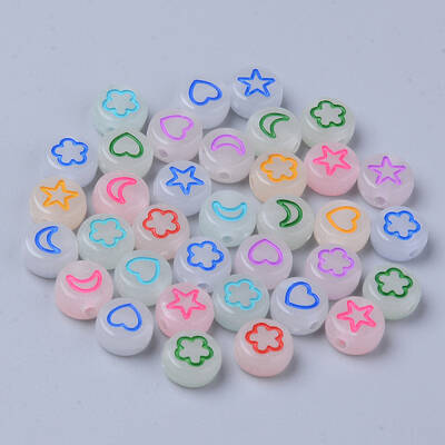 Luminous Acrylic Beads
