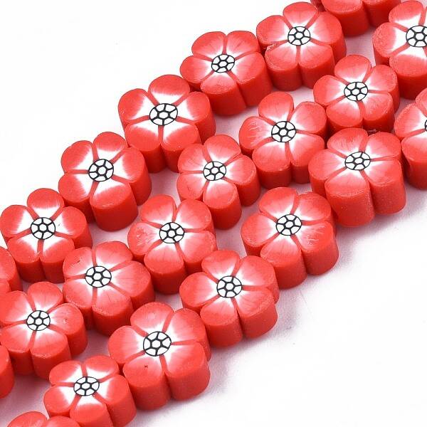 Handmade Polymer Clay Beads Strands