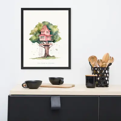 Imagination Station - Treehouse Dreamscape Art