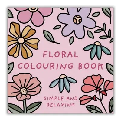 Halloweeen Gifts Floral Colouring Book (Simple and Relaxing Bold Designs for Adults & Children) Halloweeen Gifts(Simple and R...