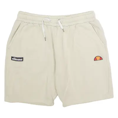 ELLESSE Mens Casual Shorts Beige L W30