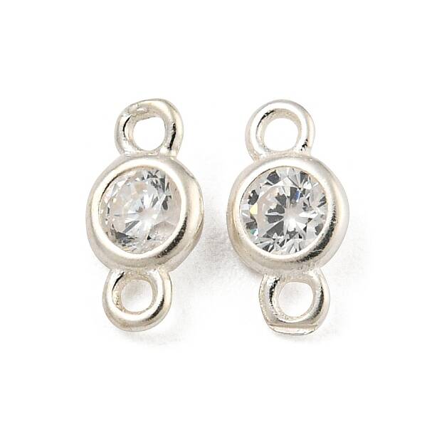 925 Sterling Silver Connector Charms