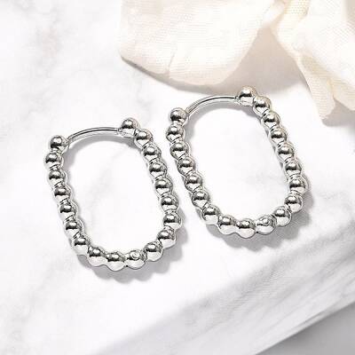 304 Stainless Steel Hoop Earrings for Women