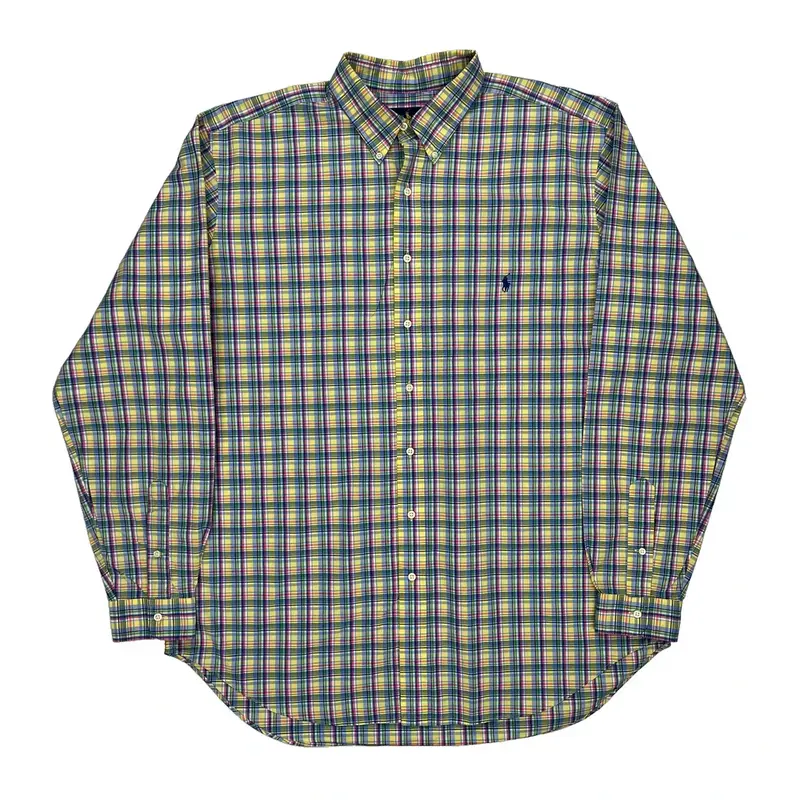 Ralph Lauren Checked Shirt - XL Multicoloured Cotton