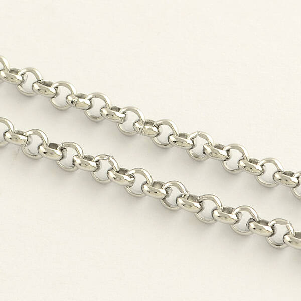 Tarnish Resistant 304 Stainless Steel Rolo Chains