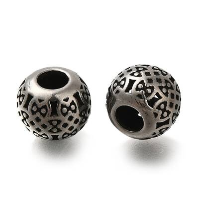 304 Stainless Steel European Beads