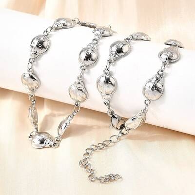 304 Stainless Steel Ladybug Link Chain Necklaces for Women Men