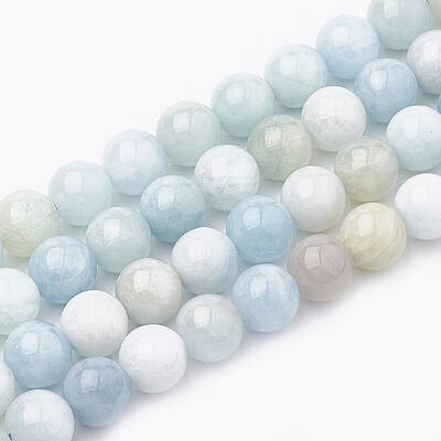 Natural Aquamarine Beads Strands