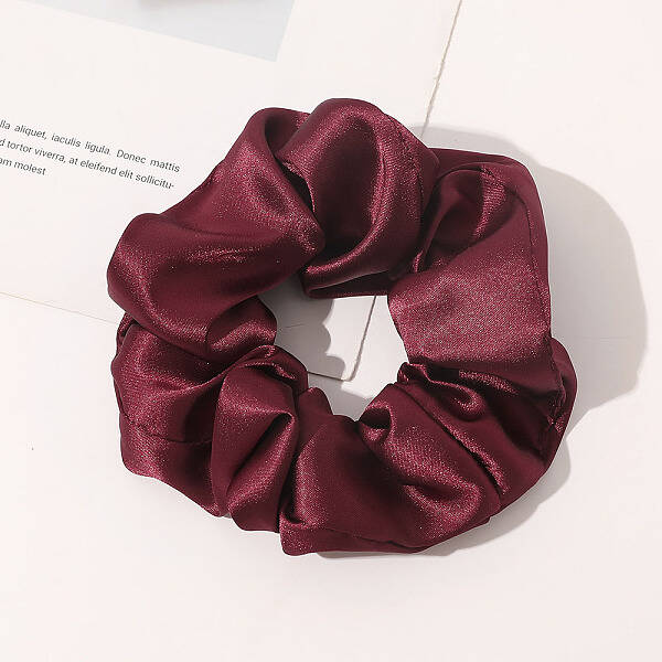 Satin Face Elastic Hair Accessories