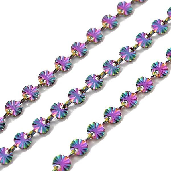 Ion Plating(IP) 304 Stainless Steel Flower Link Chains
