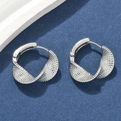 Brass Hoop Earrings
