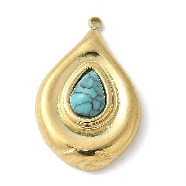 Synthetic Turquoise Pendants