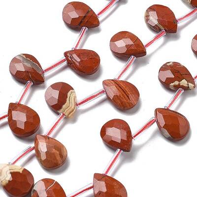 Natural Red Jasper Beads Strands