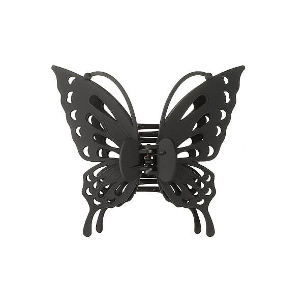 Hollow Butterfly Shape Plastic Large Claw Hair Clips